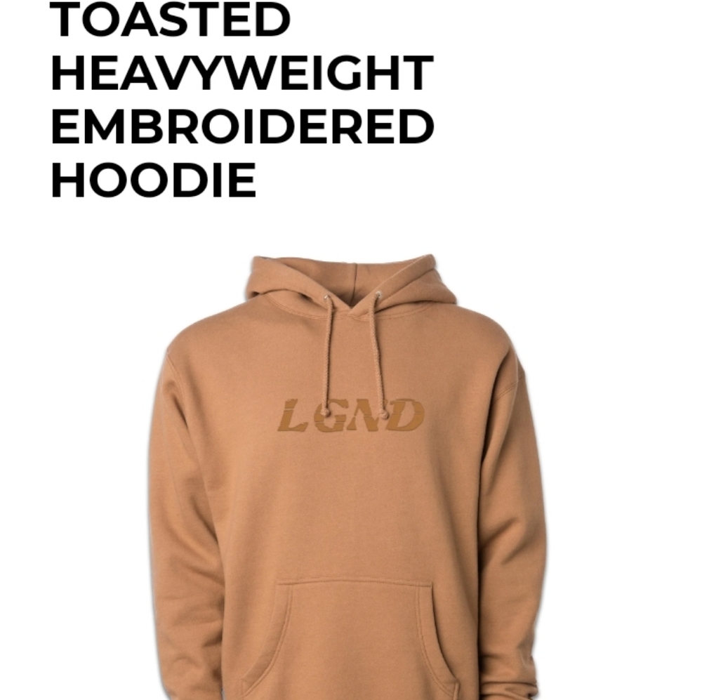 LGND Supply co. Hoodie mens med